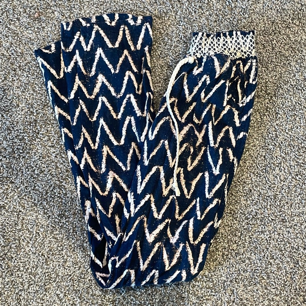 Linen type pants